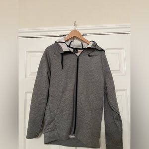 Nike dri fit zip up hoodie